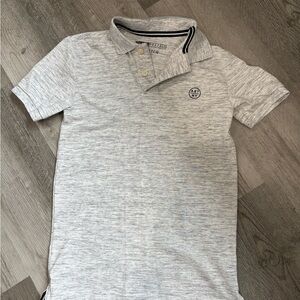 Aeropostale Light Gray Polo Shirt